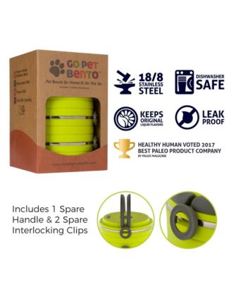 Go Pet Bento Travel Boxes: Medium - Green