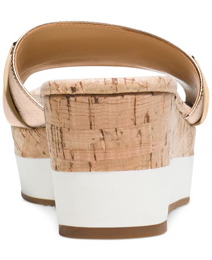 michael kors warren platform slide sandals