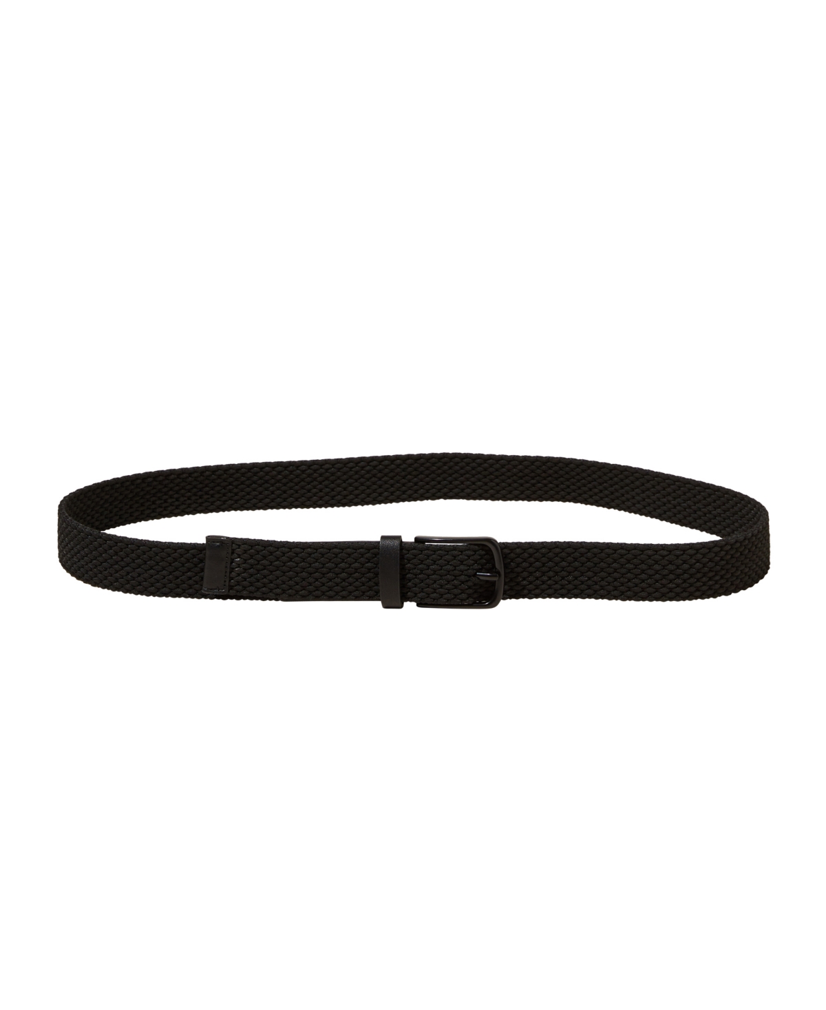 Shop Cotton On Men's Hampton Plait Belt In Black