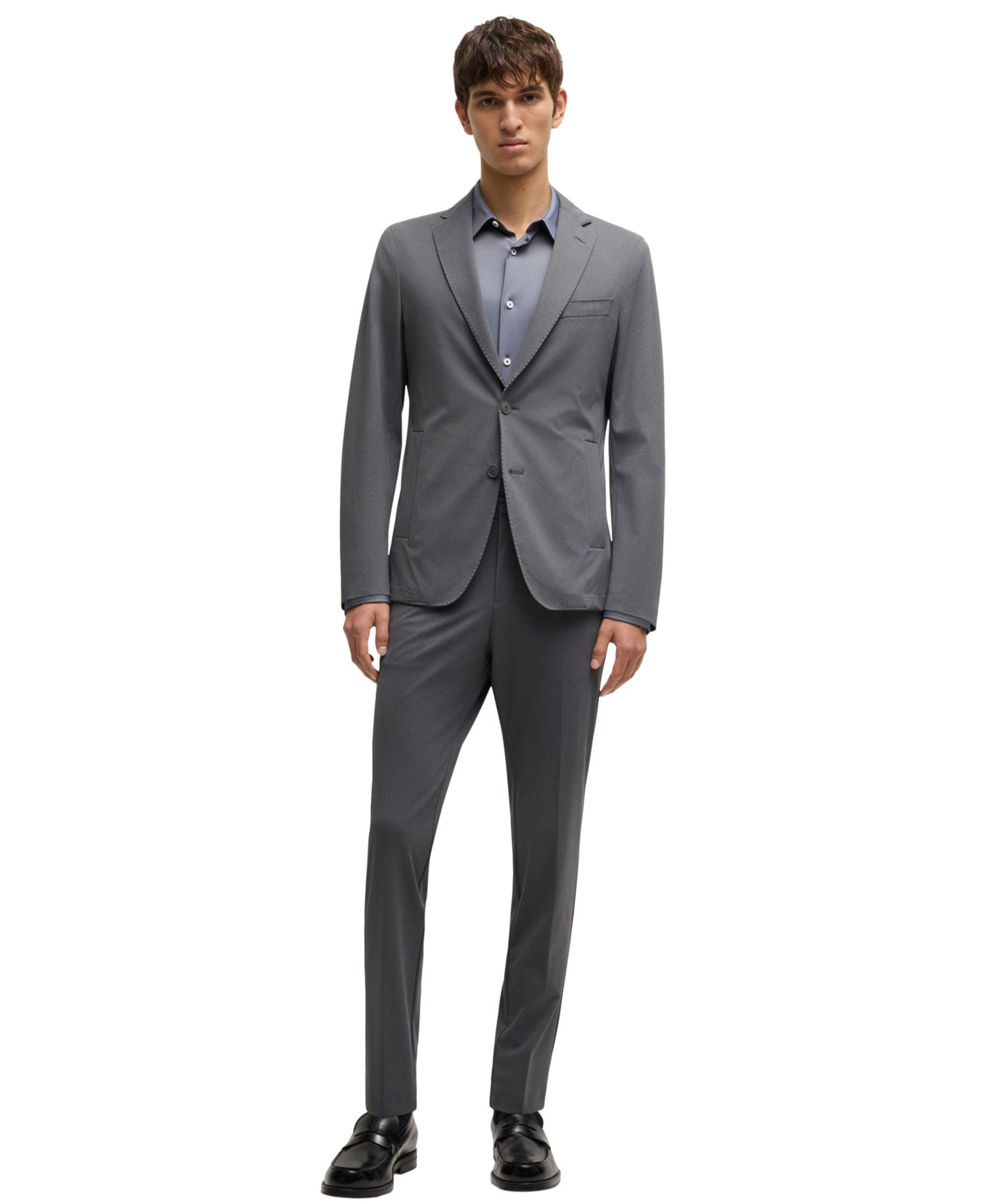 Men's Slim-Fit Performance-Stretch Shirt