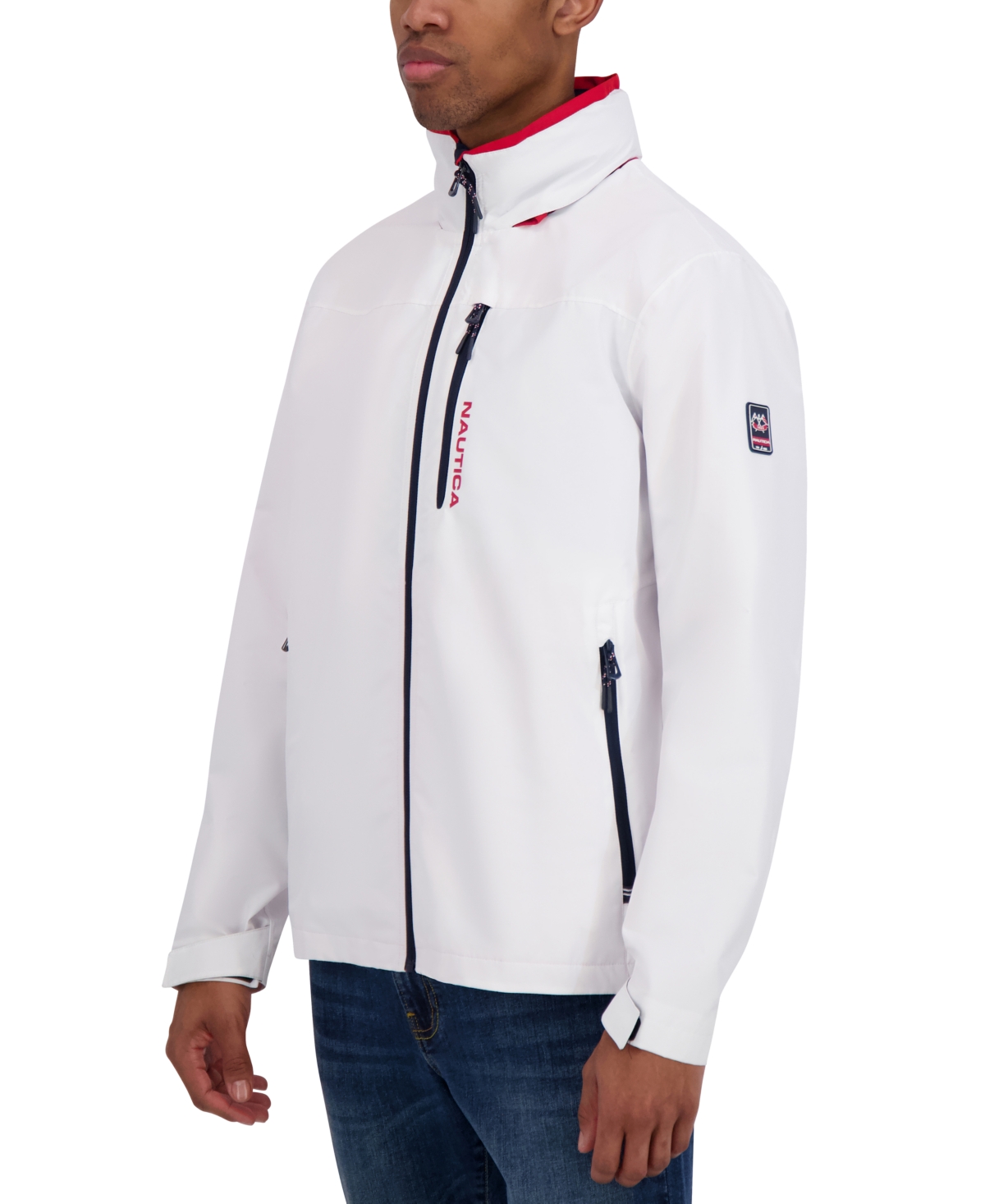 Nautica Sailing Jacket In White