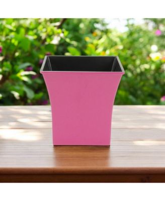 Square Plastic Planter Pot – Durable Indoor/Outdoor Flower Pot for Garden, Patio, or Balcony Use