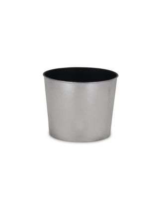 Modern Round Plastic Planter for Home Garden and Patio Decor