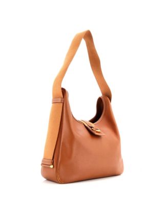 Бывшая в употреблении сумка Hermes Tsako через плечо Courchevel