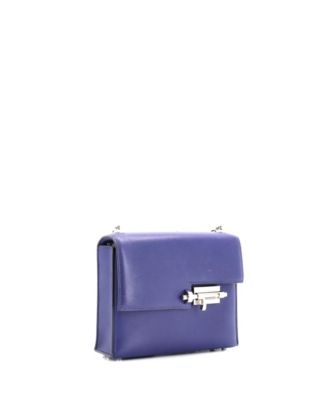 Бывшая в употреблении сумка Hermes Mini Verrou Chaine Tadelakt