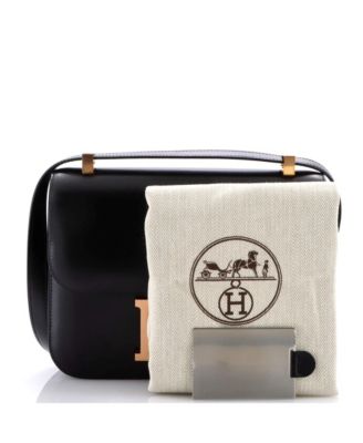 Бывшая в употреблении сумка Hermes 24 Constance NM из телячьей кожи