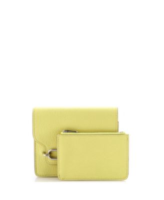 Тонкий кошелек Hermes Roulis, бывший в употреблении, Chevre Mysore