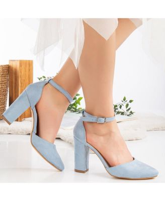 Gisele High Block Heel Pumps