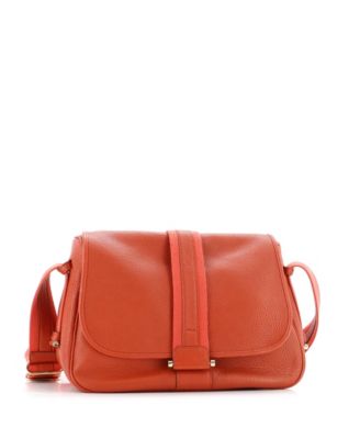 Бывшая в употреблении сумка-мессенджер Hermes Bourlingue Clemence