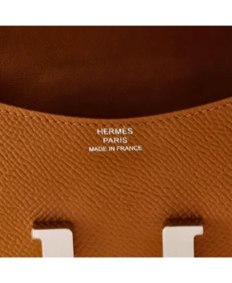 Pre-Owned Hermes Constance Slim Wallet Epsom