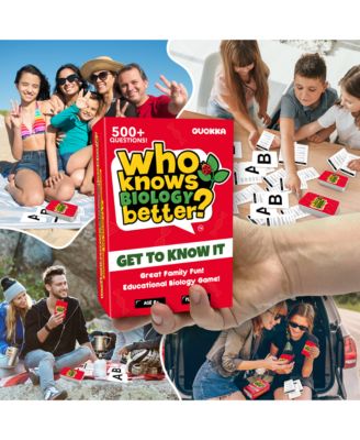 Who Knows Me Better? - Teens & Family Card Trivia Game | Fun Learning & Educational Questions for Teens & Families