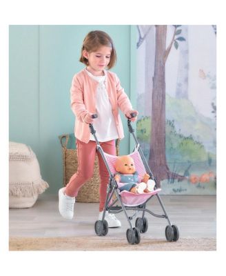 Umbrella Doll Stroller - Pink Stripe