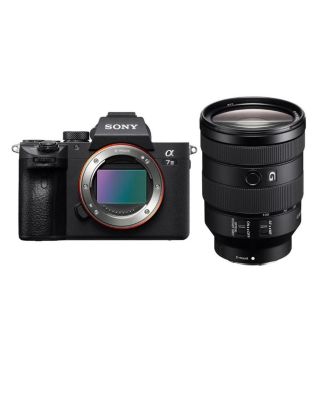 Alpha a7 III 24.2MP Full Frame Mirrorless Digital Interchangeable-Lens Camera - Bundle with Sony FE 24-105mm f/4 G OSS Standard Zoom E-Mount