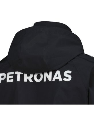 adidas メルセデス・ベンツ フード付きジャケット adidas Men's Black Mercedes-AMG Petronas F1 Team Wear
