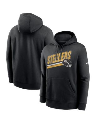 Nike - Men's Black Pittsburgh Steelers Club Fleece Pullover Hoodie