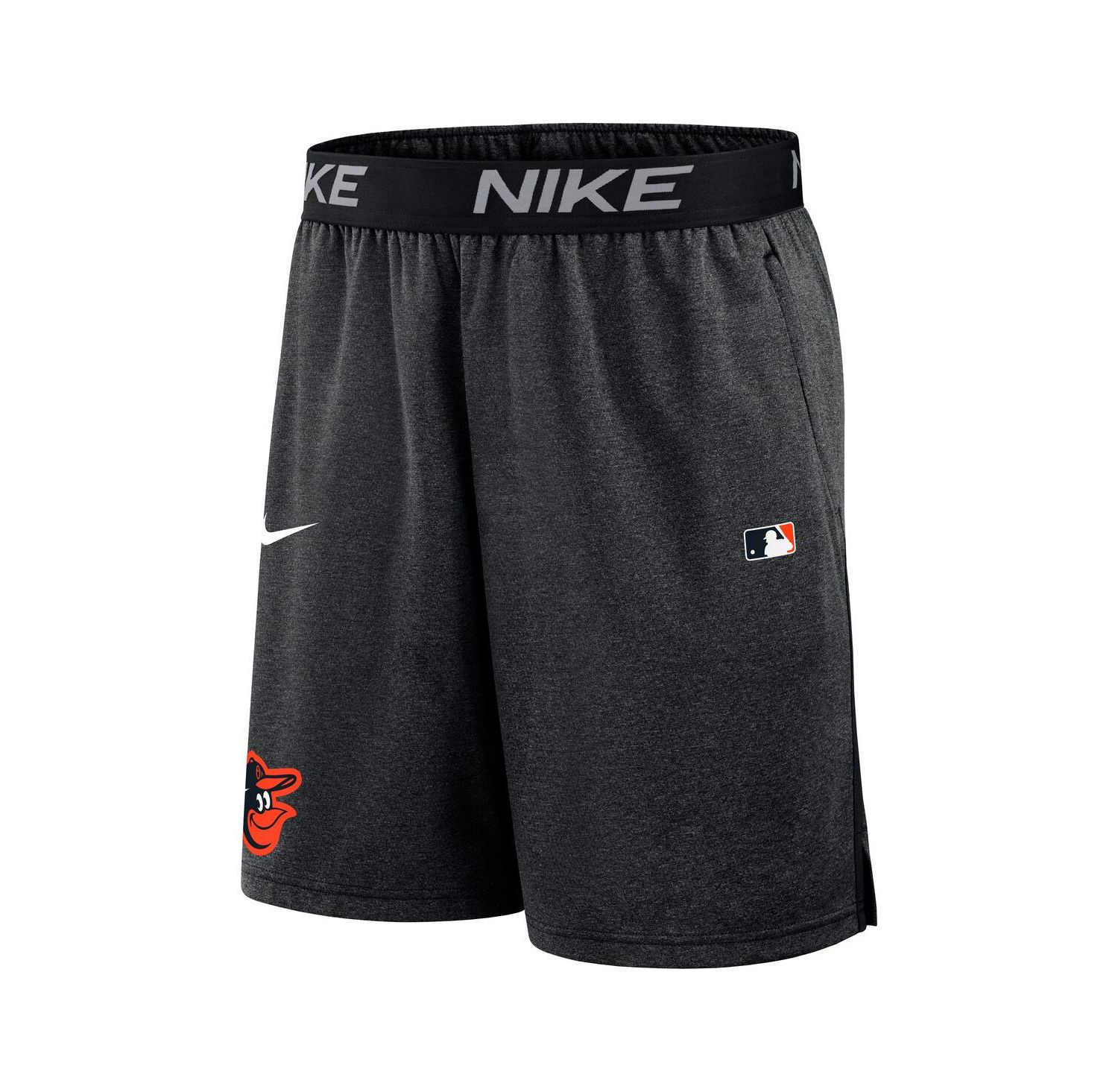 Men's Black Baltimore Orioles Authentic Collection Performance Knit Shorts