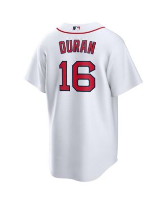 Men's Jarren Duran White Boston Red Sox Home Replica Player Jersey