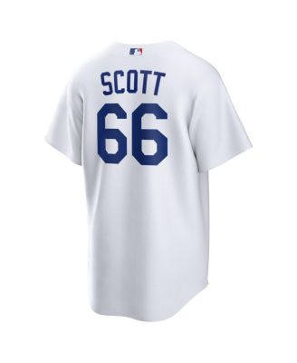 Men's Tanner Scott White Los Angeles Dodgers Home Replica Jersey