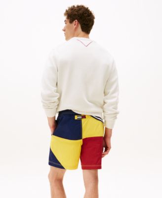 Мужские парусные шорты Tommy Hilfiger с цветными вставками длиной 6 дюймов