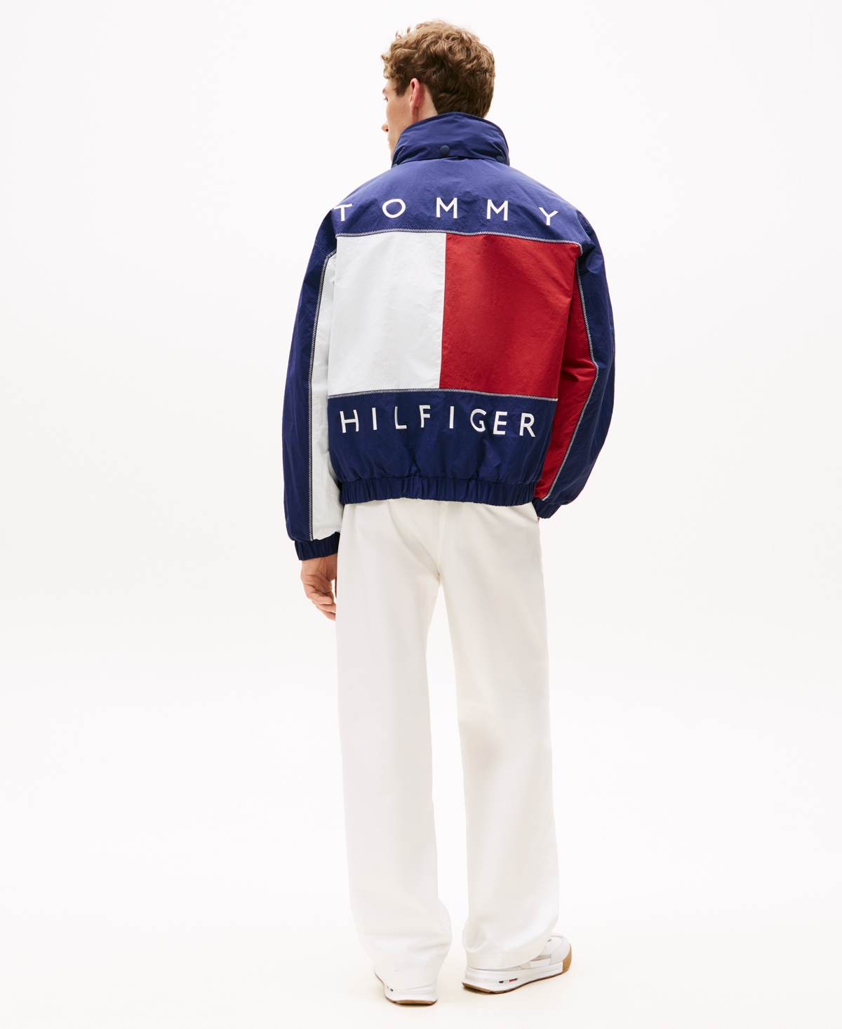 TOMMY HILFIGER MEN'S SAILING REVERSIBLE JACKET 