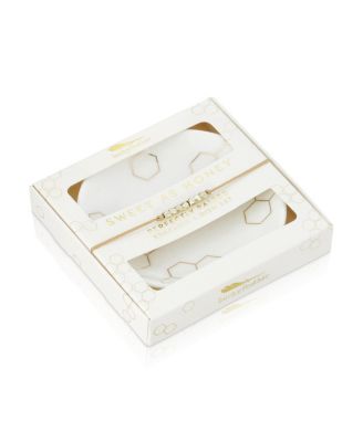 Bracelet + Dish Set - HONEY - Rnd dish/Card Box