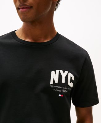Men's Embroidered NYC Logo T-Shirt