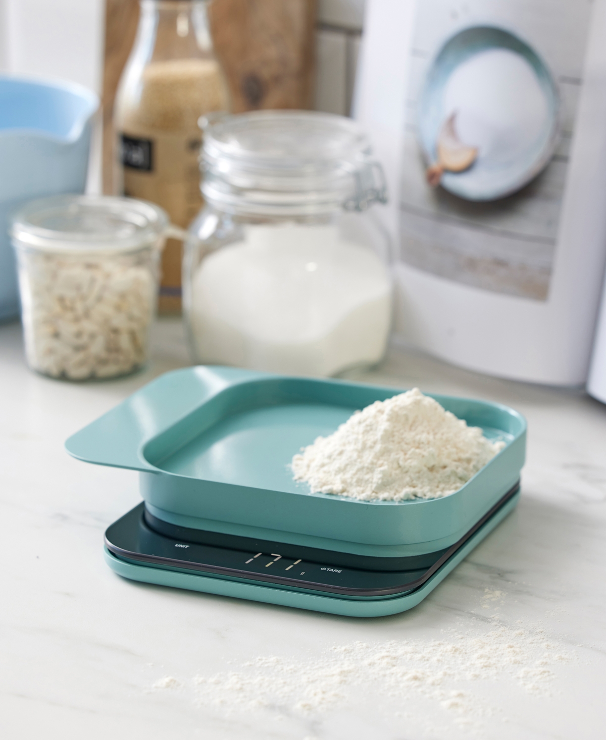 Rosti Mensura 8" Kitchen Scale In Nordic Green