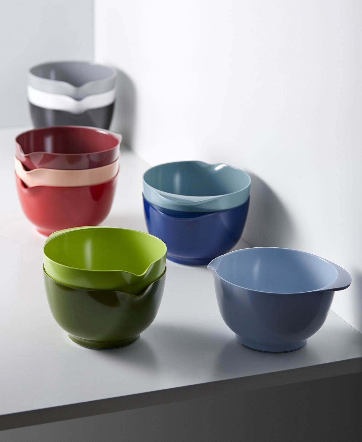Rosti Margrethe 2-piece Mixing Jug And Bowl Set In Nordic Green