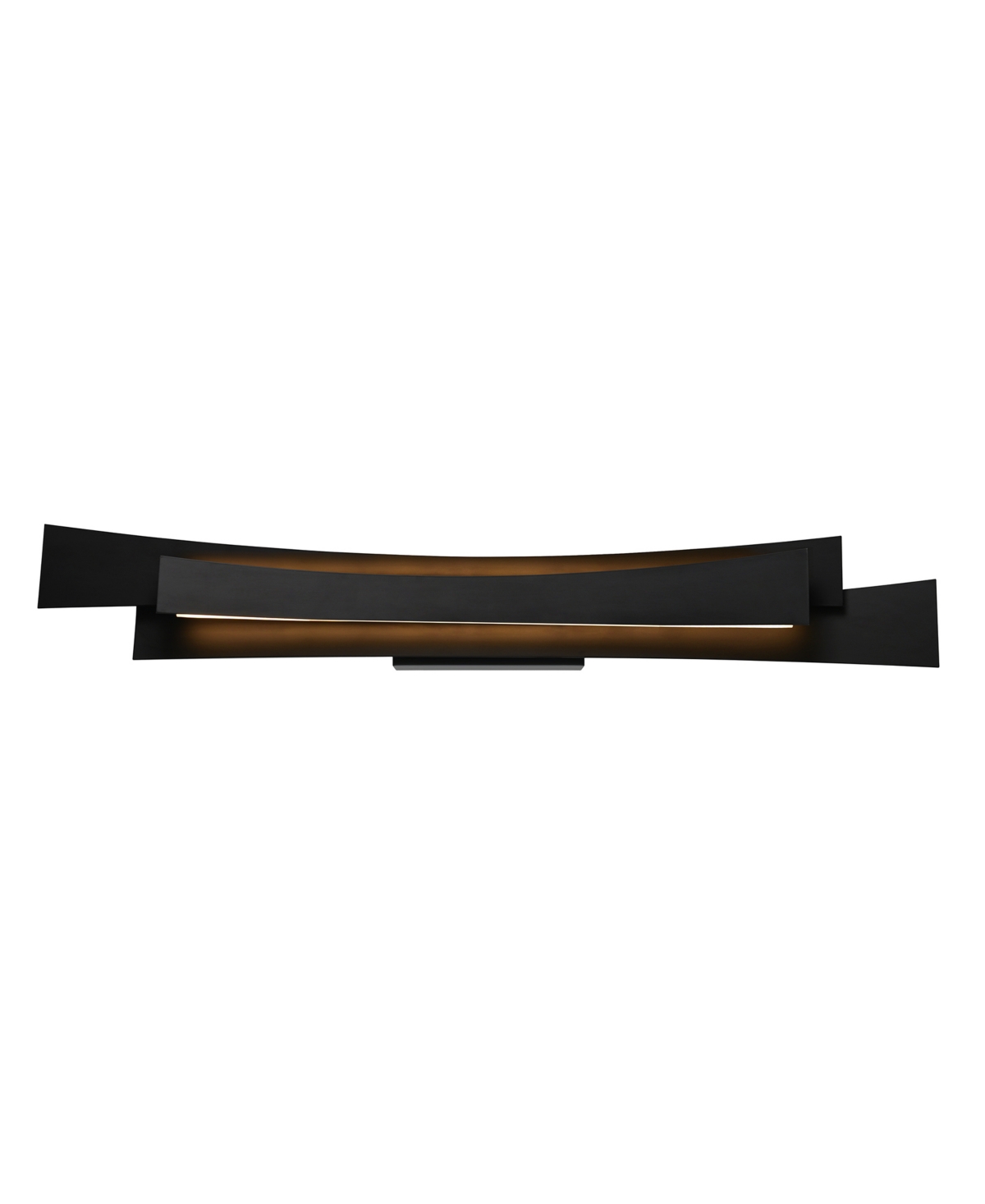 Shop Cwi Lighting 5.20" Metal Candora Integrated Led Vanity Light In Black
