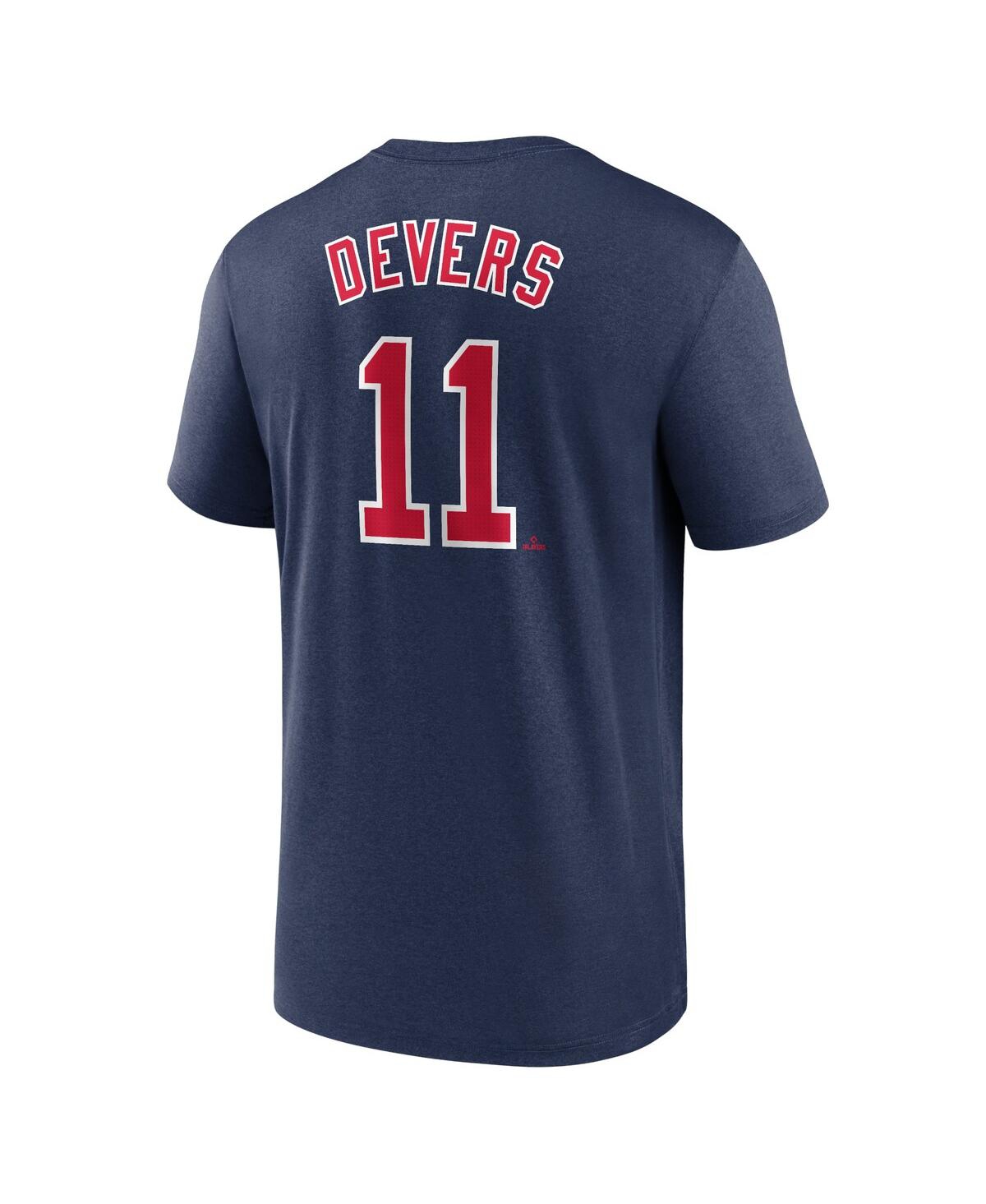Nike Men's Rafael Devers Navy Boston Red Sox Name Number T-shirt In Navy