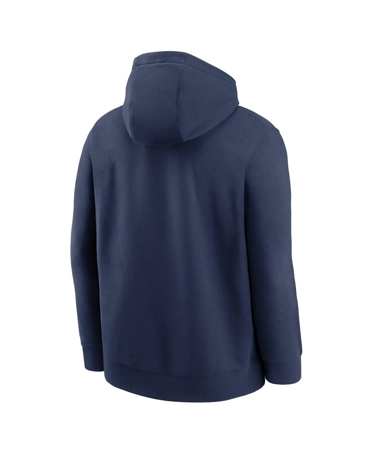 Nike Boston Red Sox Cooperstown Logo Club  Men's Mlb Pullover Hoodie In Blue