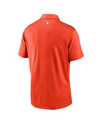 Men's Orange Detroit Tigers Authentic Collection Victory Performance Polo Shirt