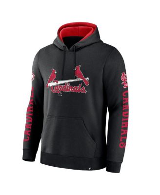 Men's Black St. Louis Cardinals Big City Legacy Fleece Pullover Hoodie