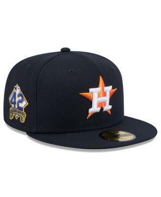 New Era - Men's Navy Houston Astros 2025 Jackie Robinson Day 59FIFTY Fitted Hat