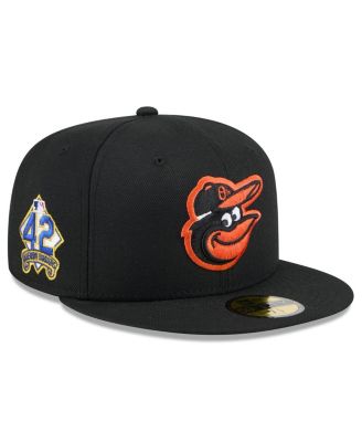 New Era - Men's Black Baltimore Orioles 2025 Jackie Robinson Day 59FIFTY Fitted Hat