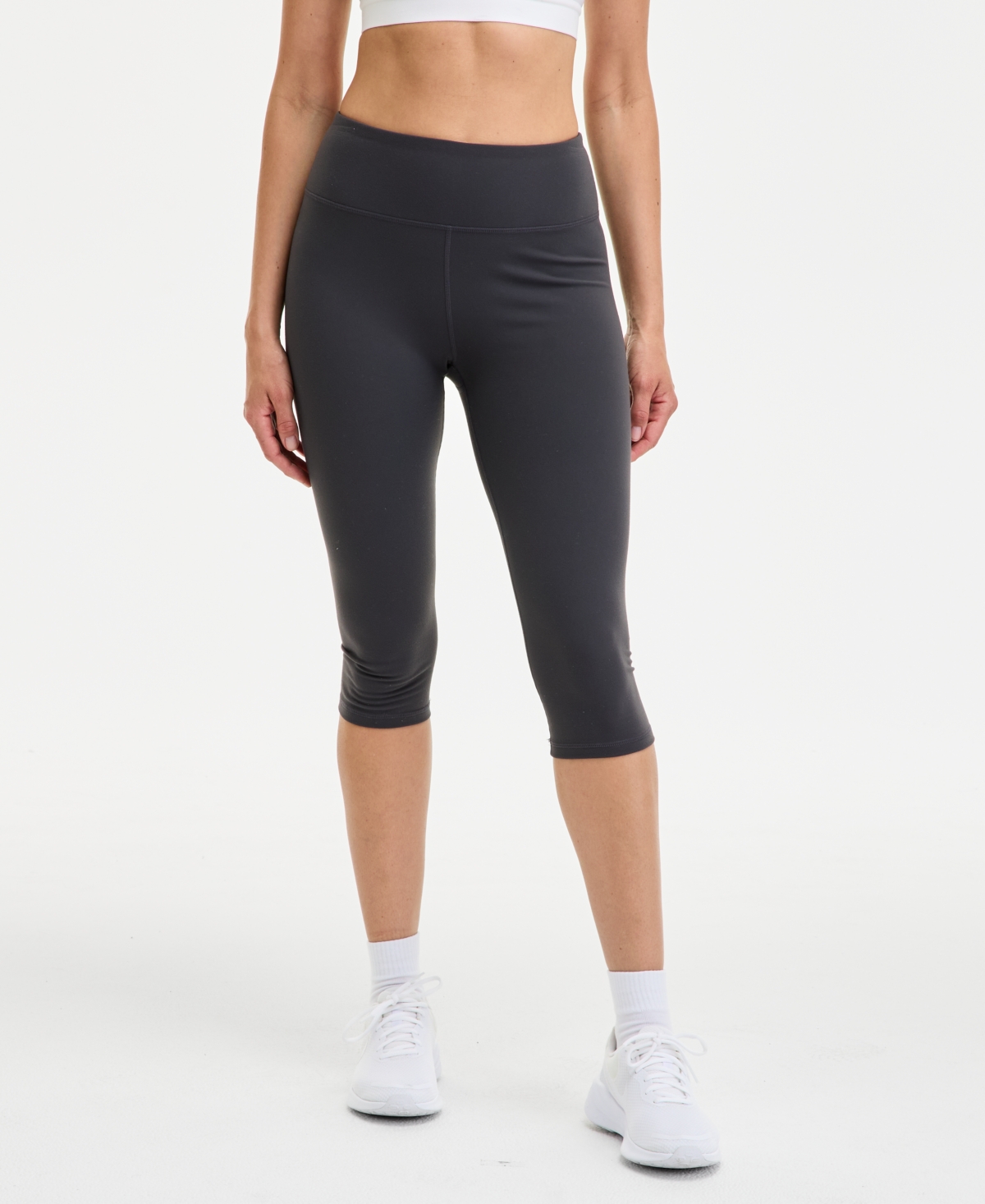 Id Ideology Women's Soft Cropped Leggings, Exclusively At Macy's
