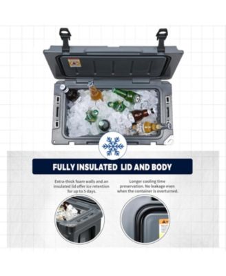 35 Quart Rotomolded Cooler, Built to Stand up to The Rigors of The Journey