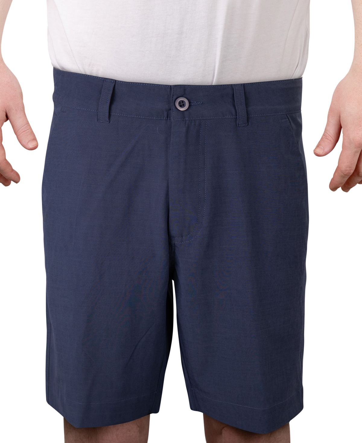 Men's Heathered Micro 9" Shadow Shorts - Heather Navy