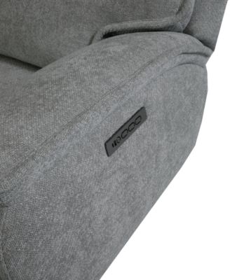 Ozryn 3-Pc. Fabric Sofa with 3 Power Motion Chairs, Exclusively at Macy's