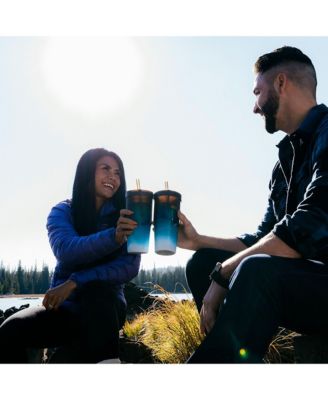 Straw Tumbler 32oz: 2 pk