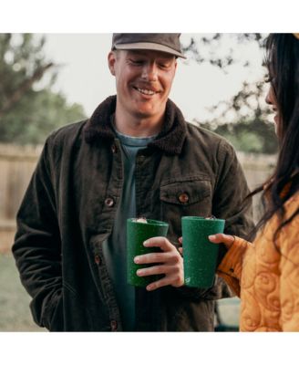 Coffee Tumbler 16oz: 2 pk - Green Speckled