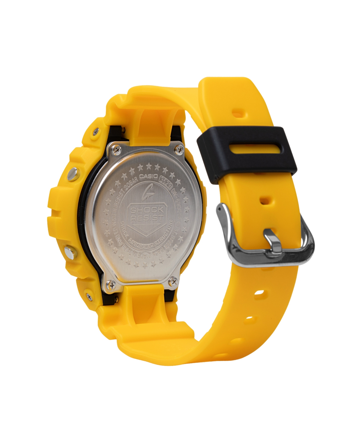 G-shock Men's Japanese Quartz Yellow Resin Watch, 50mm In Yellow