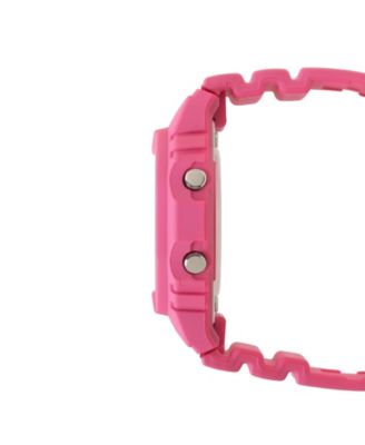 Women's Japanese Quartz Pink Resin Watch, 40.5mm