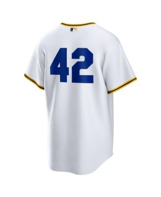 Мужская белая футболка Nike Pittsburgh Pirates Home 2025 Jackie Robinson Day, реплика джерси