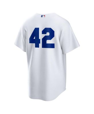 Men's White Los Angeles Dodgers Home 2025 Jackie Robinson Day Replica Jersey
