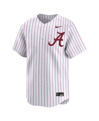 Men's White Alabama Crimson Tide College Limited Baseball Jersey