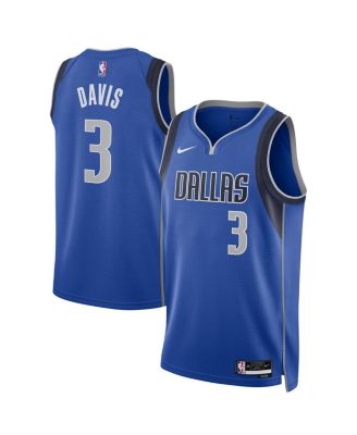 Nike - Men's and Women's Anthony Davis Blue Dallas Mavericks Swingman Player Jersey - Icon Edition