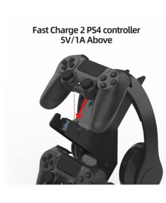 PS4 Controller Charger Staton,Charging Dock Video Game Accessories for Sony PlayStation 4 Controllers