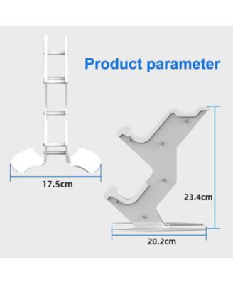 Controller Holder, Game Controller Headset Stand for Xbox/ PS5 / PS4 / NS/PC/Headset Universal Organizer for Video Game Accessories