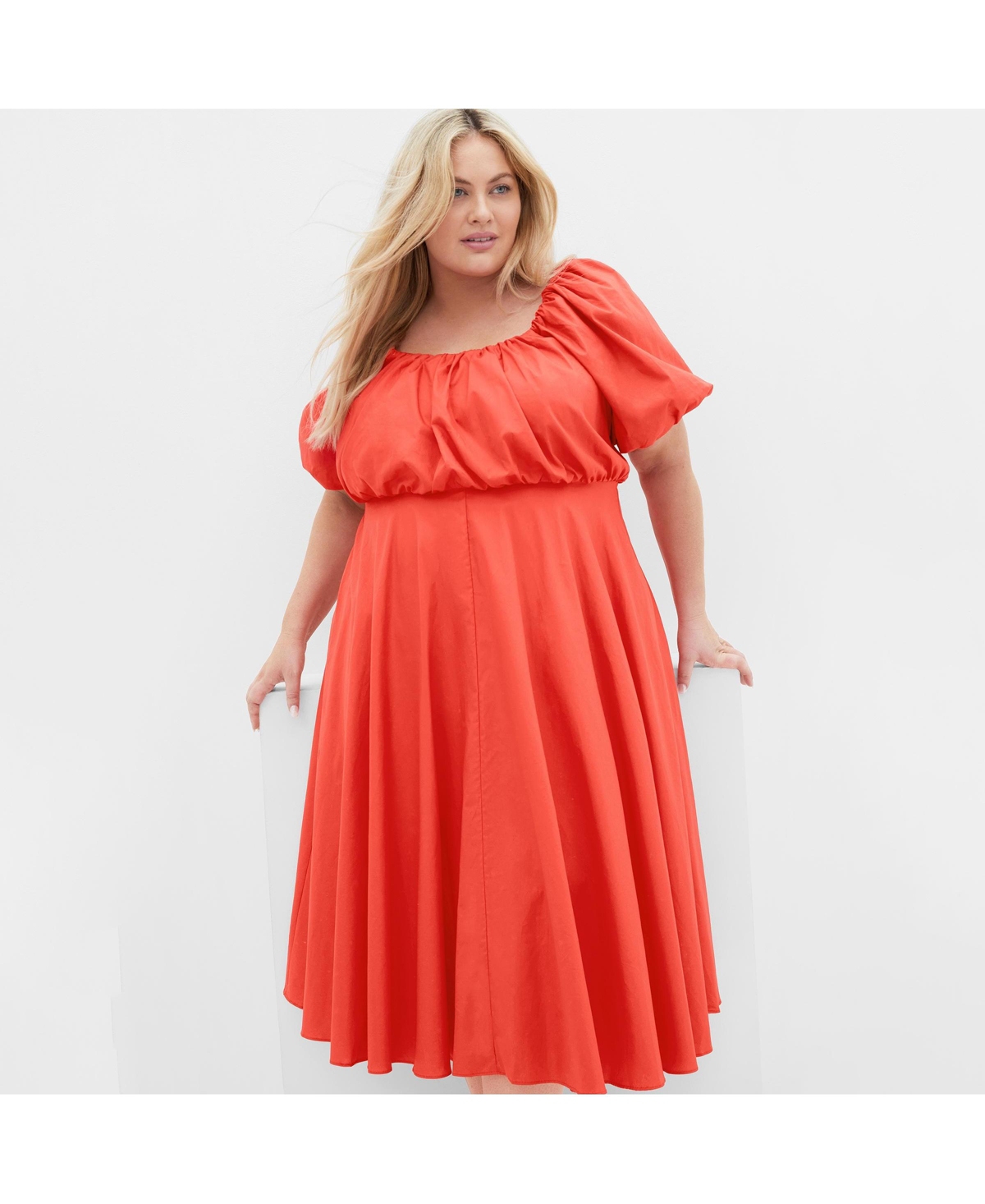 Plus Size Rosabella Dress - Poseidon